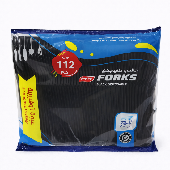 Picture of Rite clear plastic Forks – 112 Pieces × 36 Packs | Model 22-02