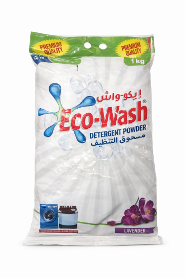 Picture of Eco Wash Laundry Detergent Powder 1 kg – Lavender Scent