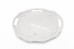 Picture of Rite Decorative White Round Melamine Plate – Size 32×31 cm | Model 6103