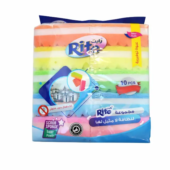 Picture of rite Colored Sponges – 10 Pieces – Model 126