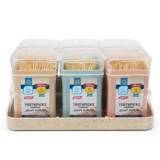 Picture of Rite Square Wooden Toothpicks – 900 Pieces (Model 8435)