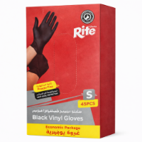 Picture of Rite Black Jonte Gloves – Size S (Small) | 45 Pieces | Model 9197