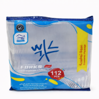 صورة شوك أكل رايت – شفاف | 112 حبة × 36 مغلف | موديل 22-06