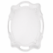 Picture of Rite Decorative White Melamine Plate – Size 27×36 cm | Model 6101