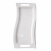 Picture of Rite White Melamine Plate – Size 40×17 cm | Model 6094