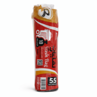 Picture of Black Trash Bags Roll – 55 Gallon Capacity