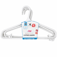 Picture of Rite White Clothes Hangers – 4 Pieces (Model 8585)