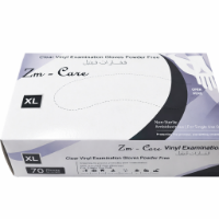 صورة قفازات جونتي فينيل 70حبة XL اكس لارج