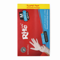 Picture of Rite Disposable Clear Gloves M– 90 Pieces (Model 7665)