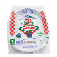 Picture of Al Khaleej Round Plate Al Khaleej Round Plate No.22 – 50 Pieces × 10 Packs