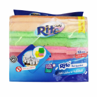 Picture of Colored Dishwashing Sponges – 12 Pieces – rite – Model 117