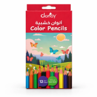 Picture of Wooden Colored Pencils 12 Colors – Model 1