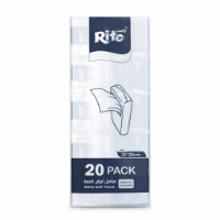 Picture of Rite School Pocket Tissues – White – 20 Pieces (Model 11817)